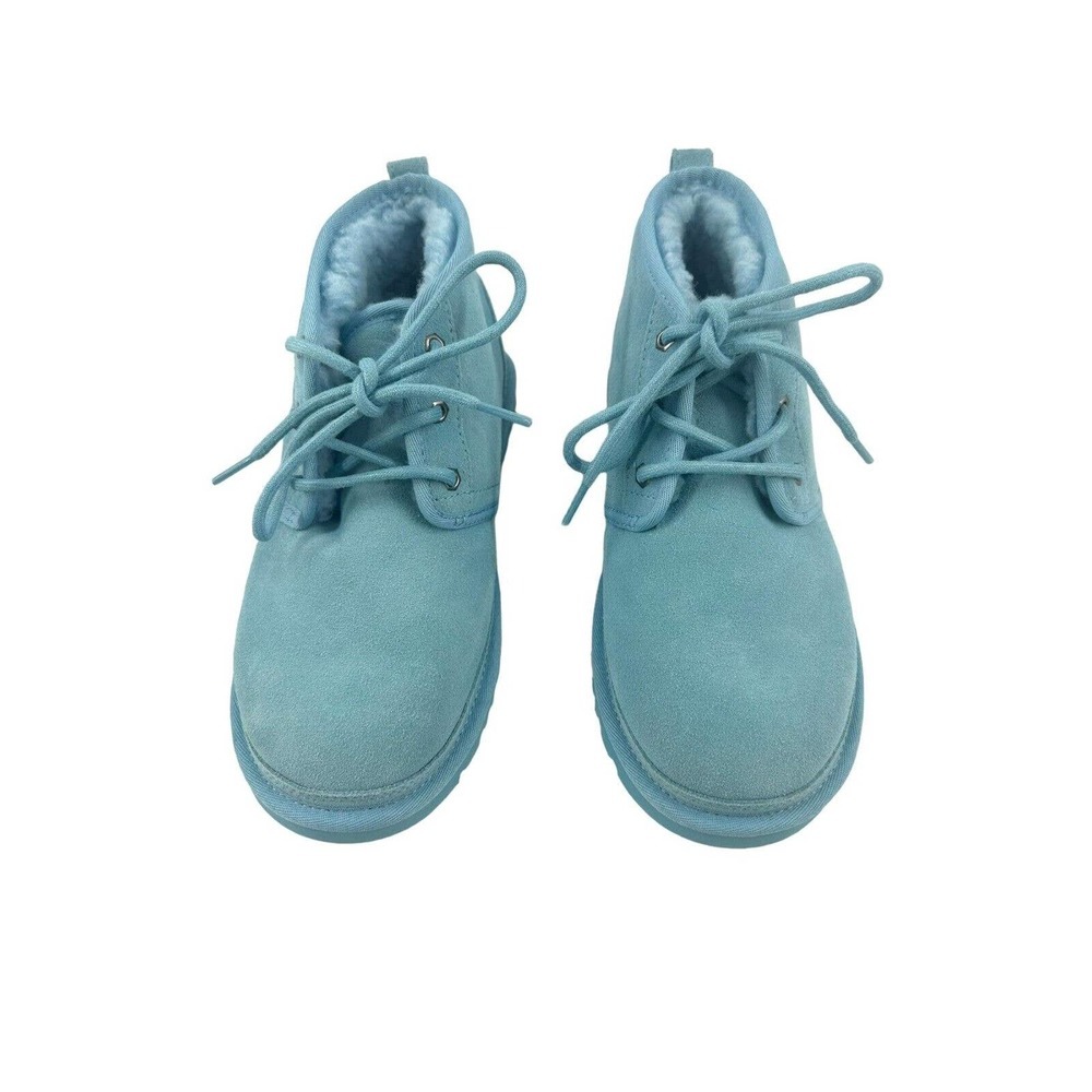 UGG Men's Blue Neumel Classic Suede Lace-Up Chukka Boot Shoes Size US 7 Lined